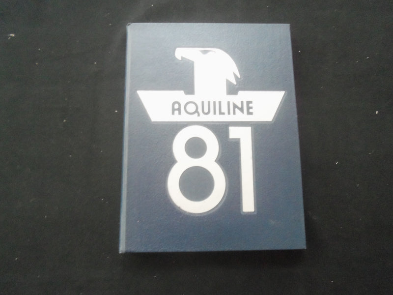 1981 AQUILINE MIDDLETOWN HIGH SCHOOL SOUTH YEARBOOK - MIDDLETOWN, NJ - YB 2954