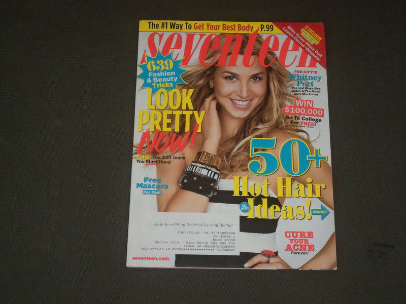 2009 OCTOBER SEVENTEEN MAGAZINE - WHITNEY PORT COVER - B 1712