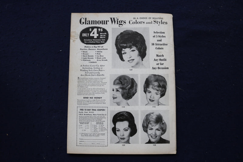 1965 FEBRUARY TV AND MOVIE SCREEN MAGAZINE - ELIZABETH TAYLOR COVER - E 19111