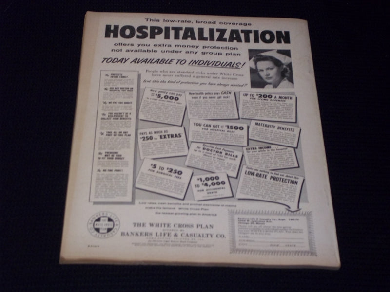 1956 JULY MOVIE PLAY MAGAZINE - TAB HUNTER FRONT COVER - E 14247