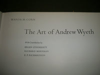 1973 THE ART OF ANDREW WYETH BOOK WANDA CORN NY GRAPHIC SOCIETY - KD 794B