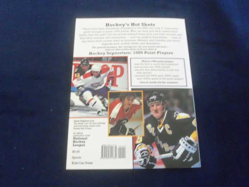 1993 HOCKEY SUPERSTARS 1000 POINT PLAYERS MAGAZINE - KIDS CAN PRESS - F 254V