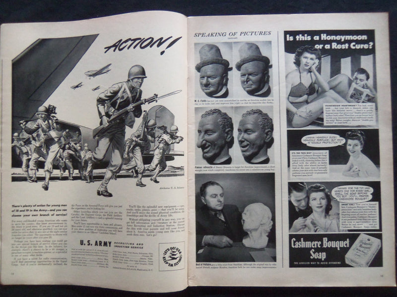 1942 JUNE 8 LIFE MAGAZINE - NURSE'S AIDE - L 290