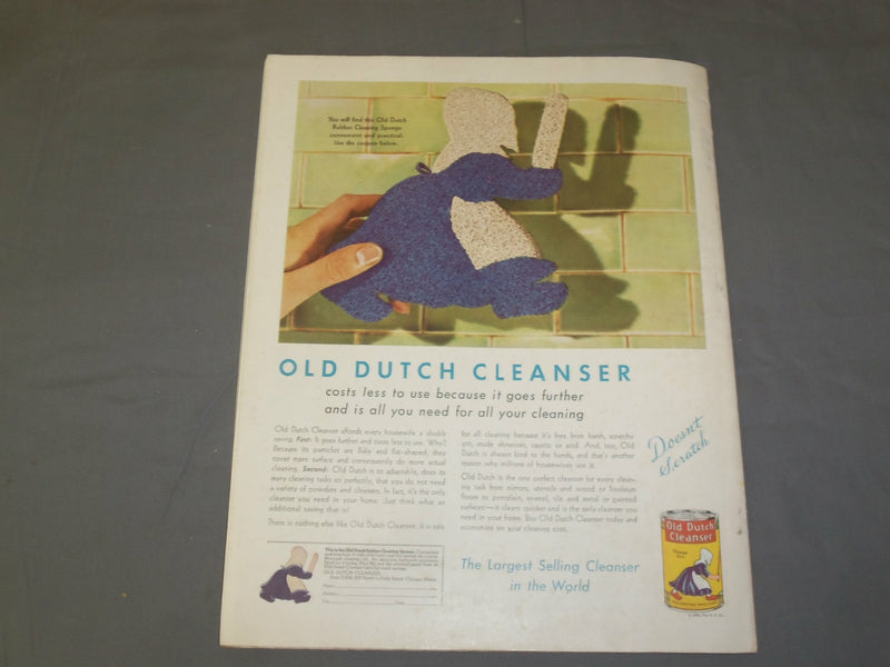 1933 FEBRUARY MCCALL'S MAGAZINE - NEYSA MCMEIN COVER - B 6370