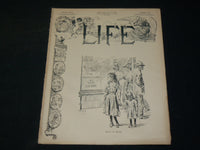 1906 JULY 12 LIFE MAGAZINE - WHAT TO WEAR COVER - NICE ILLUSTRATIONS - B 4590X