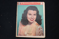 1945 SEPTEMBER 23 NY SUNDAY MIRROR MAGAZINE - SHEILA RYAN COVER - E 26172