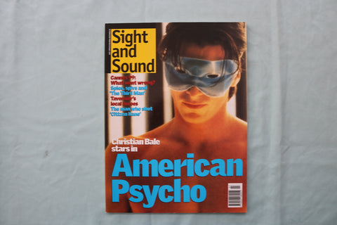 1999 JULY SIGHT AND SOUND MAGAZINE - CHRISTIAN BALE COVER - E 19429
