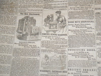 1854 DECEMBER UNITED STATES JOURNAL NEWSPAPER - JOSIAH WINSLOW - NP 3878L