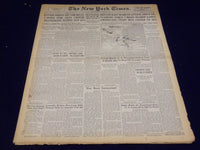1943 MARCH 25 NEW YORK TIMES - BRITISH HALT MARETH ATTACK, DRIVE ON - NT 1880