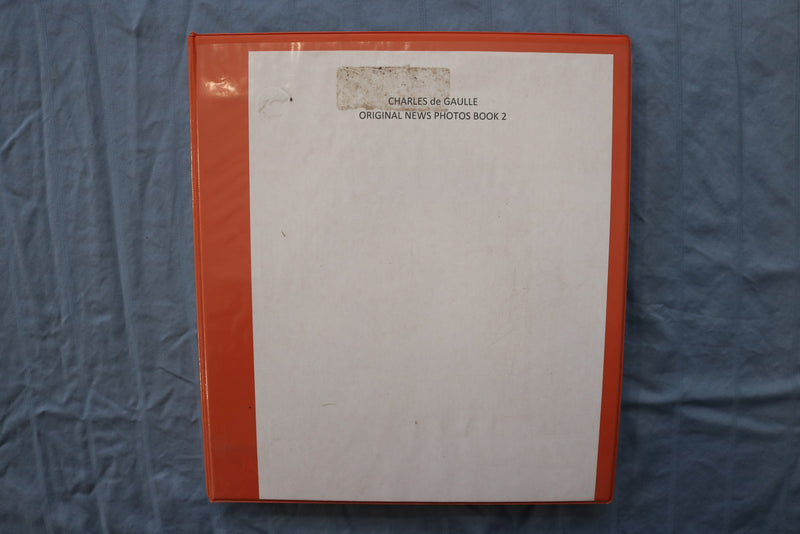 CHARLES DE GAULLE ORIGINAL NEWS PHOTOS BOOK #2 - 90 PHOTOS - #65
