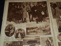 1922 APRIL 9 NEW YORK TIMES PICTURE SECTION - BATTLE FLAGS -NICE PHOTOS- NT 9481