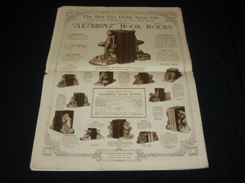1914 DECEMBER 6 NEW YORK TIMES PICTURE SECTION - ARMY & NAVY GAME - NP 5611