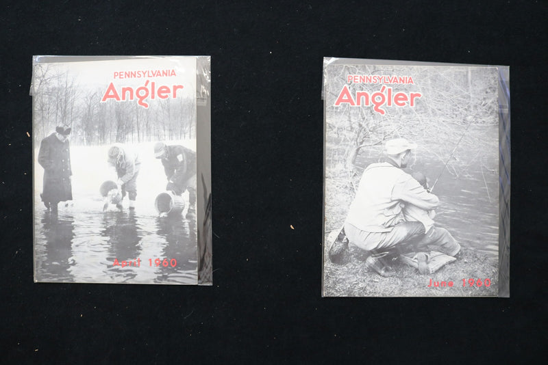 1960 PENNSYLVANIA ANGLER MAGAZINE - LOT OF 11 - O 3743