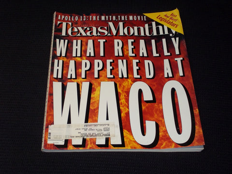 1995 JULY TEXAS MONTHLY MAGAZINE - WACO FRONT COVER - E 7411