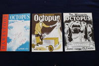 1941 THE WISCONSIN OCTOPUS MAGAZINE - UNIVERSITY OF WISCONSIN -LOT OF 6 - O 3399