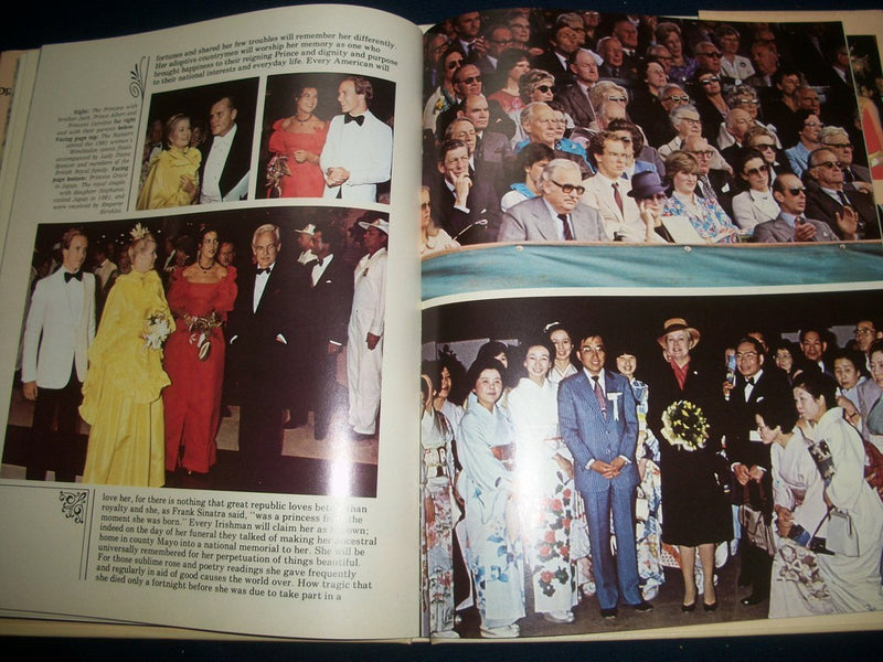 1982 HER SERENE HIGHNESS PRINCESS GRACE OF MONACO BOOK BY TREVOR HALL - KD 794H