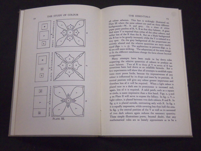 AN INTRODUCTION TO THE STUDY OF COLOUR BY J. LITTLE JOHNS BOOK 2ND EDN - KD 3695