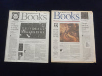 1997-1998 THE PHILADELPHIA INQUIRER SUNDAY BOOKS SECTION - LOT OF 14 - NP 6219