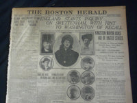 1907 JANUARY 22 THE BOSTON HERALD - ENGLAND STARTS INQUIRY ON SWETTENHAM - BH 19
