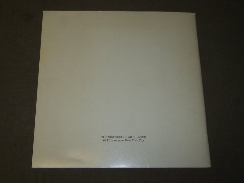 1973 EROTIC ART - THE NEW SCHOOL ART CENTER CATALOG - GREAT PRINTS - J 3802