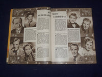 1952 DECEMBER FILM REVIEW MAGAZINE - BRITISH LOVELIES - ELIZABETH TAYLOR- J 9664