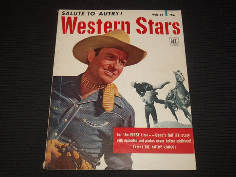 1950 WINTER WESTERN STARS MAGAZINE - GENE AUTRY COVER - E 16101