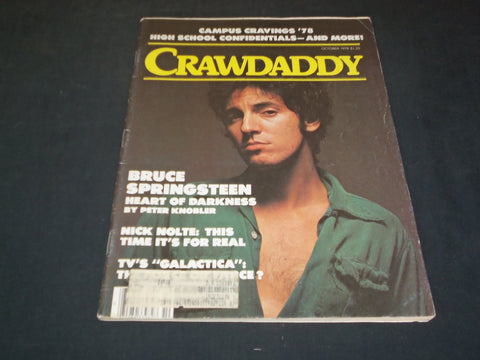 1978 OCTOBER CRAWDADDY MAGAZINE - BRUCE SPRINGSTEEN - SP 7270