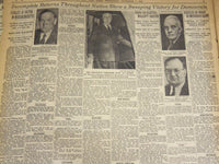 1934 NOVEMBER 7 NEW YORK TIMES - NEW DEAL SCORES NATION-WIDE VICTORY - NT 1711
