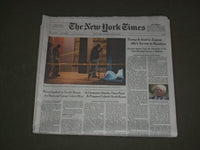 2017 MAY 16 NEW YORK TIMES - TRUMP IS SAID TO EXPOSE ALLY'S SECRETS TO RUSSIANS