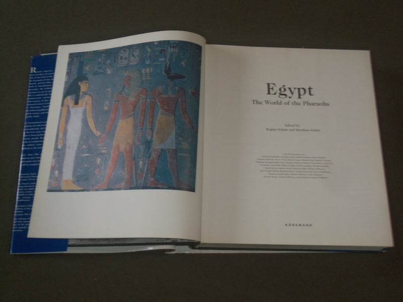 1998 EGYPT THE WORLD OF THE PHARAOHS EDITED BY REGINE SCHULZ & SEIDEL - I 1400