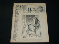 1905 JANUARY 26 LIFE MAGAZINE - NICE COVER - JAMES M. FLAGG ILLUS. - B 4589V