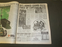 1989 APRIL 9 THE PEOPLE NEWSPAPER - SICK KYLIE MINOQUE CRACKS-UP - NP 3375