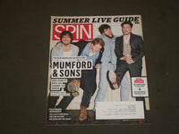 2011 JUNE SPIN MAGAZINE - MUMFORD & SONS COVER - GREAT PHOTOS - B 2107