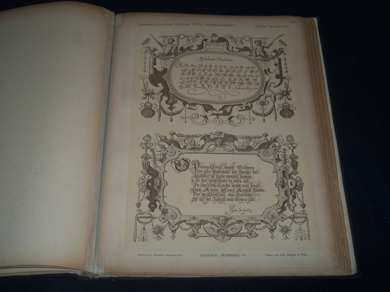 1883 INITIALEN ALPHABET UND RANDLEISTEN VOLUME BY CARL HRACHOWINA - Z 50