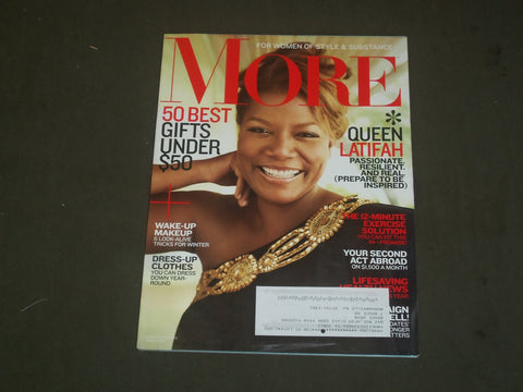 2011 DEC / 2012 JAN MORE MAGAZINE - QUEEN LATIFAH COVER - B 2322
