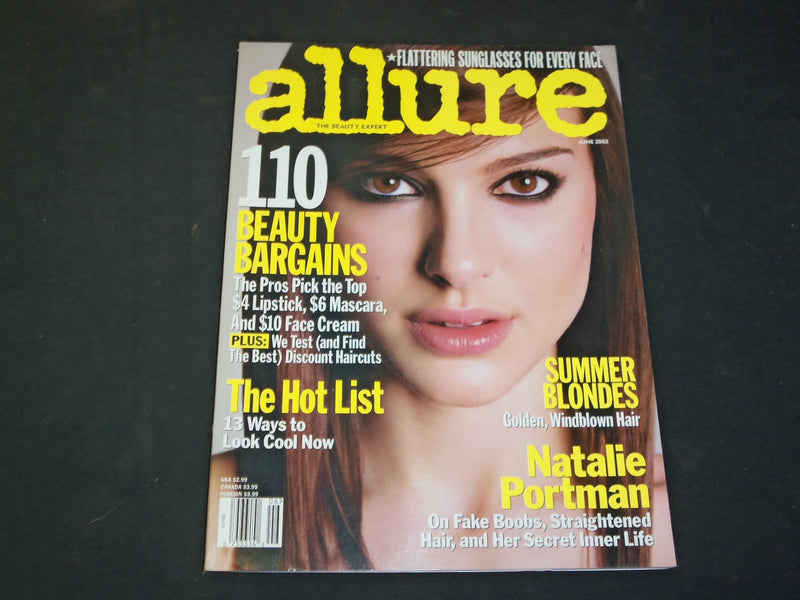 2002 JUNE ALLURE MAGAZINE - NATALIE PORTMAN - SP 5047
