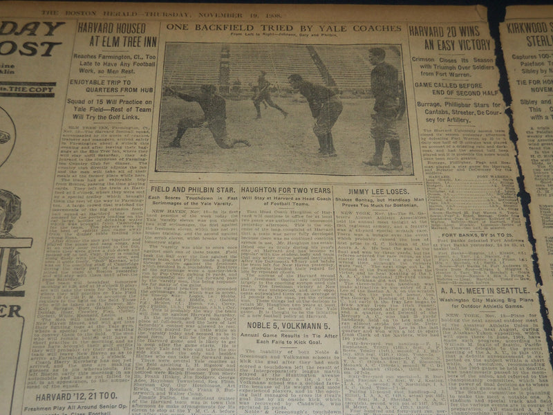 1908 NOV 19 THE BOSTON HERALD - HISTORY OF OIL TRUST TOLD BY JOHN D. - BH 221