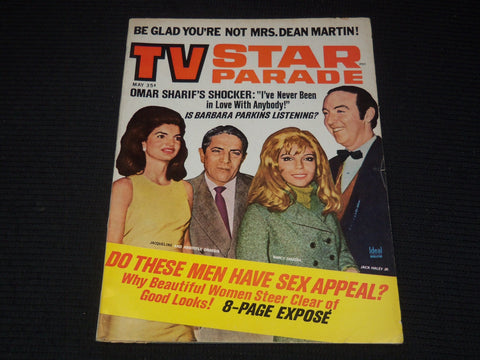 1969 MAY TV STAR PARADE MAGAZINE - JACKIE KENNEDY & ARISTOTLE COVER - E 16264