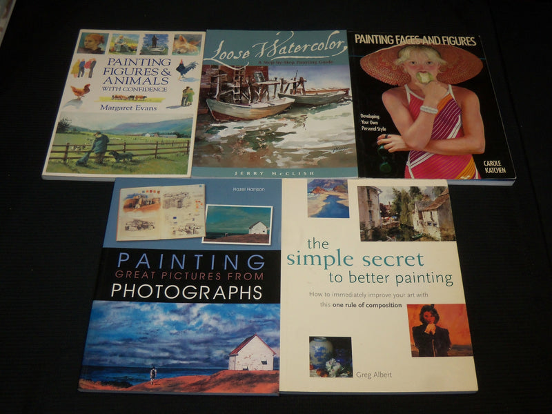 1980'S-2000'S ASSORTED PAINTING & PAINTINGS ART BOOKS LOT OF 17 - KD 1K