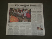 2018 APRIL 5 NEW YORK TIMES - WHITE HOUSE EDGES BACK FROM BRINK OF TRADE WAR