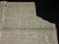 1837 NEWARK DAILY ADVERTISER NEWSPAPER LOT OF 2 ISSUES - NEW JERSEY - NP 4864
