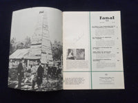 1963 FANAL MAGAZINE - SPANISH TEXT - VOLUME XVIII, NUMBER 68- NICE COVER - K 150
