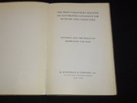 1930-1932 THE PRINT COLLECTOR'S BULLETIN FOR MUSEUMS LOT OF 7 - O 1740D