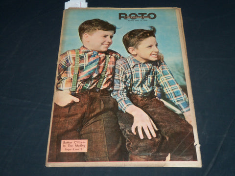 1946 MAY 12 THE PITTSBURGH PRESS SUNDAY ROTO SECTION - BETTER CITIZENS - NP 4490