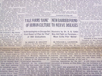 1939 DEC 29 NEW YORK TIMES BARRIER FOUND TO NERVE DISEASES DR. A. SABIN - NT 595