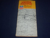 1963 APRIL 28 UNION PACIFIC RAILROAD TIME TABLES GUIDE - GREAT INFO - J 5726