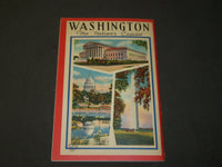 1930'S WASHINGTON THE NATION'S CAPITOL VIEW BOOK - GREAT PHOTOS - J 3789