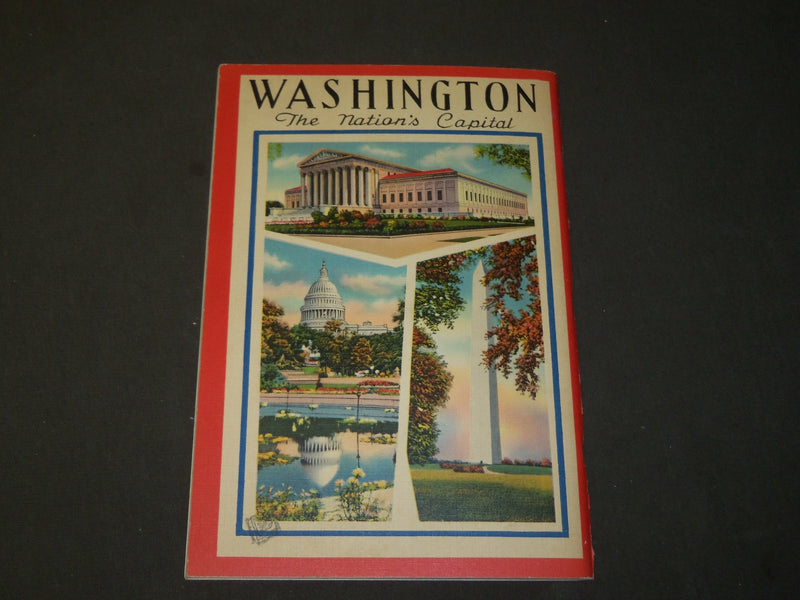 1930'S WASHINGTON THE NATION'S CAPITOL VIEW BOOK - GREAT PHOTOS - J 3789