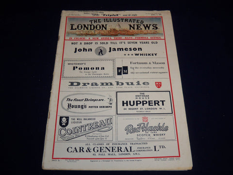 1955 APRIL 2 ILLUSTRATED LONDON NEWS MAGAZINE - HANS CHRISTIAN ANDERSEN - E 8004