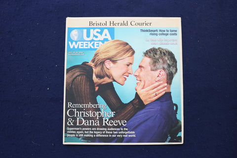 2006 JULY 28-30 USA WEEKEND MAGAZINE - CHRISTOPHER & DANA REEVE COVER - E 18299